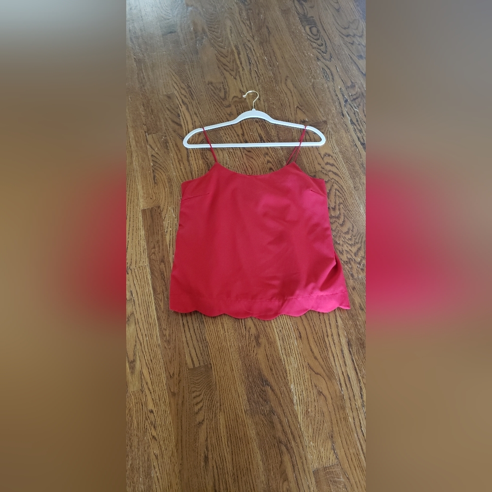 The Limited Red Spaghetti Strap Top Size S